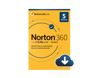 Norton™ 360 with LifeLock™ Select boxshot