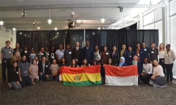 Twenty-five students from disadvantaged communities across South Africa, Indonesia and Bolivia were granted the opportunity to visit Silicon Valley and take part in the #Hackathon4Justice where they developed educational games.