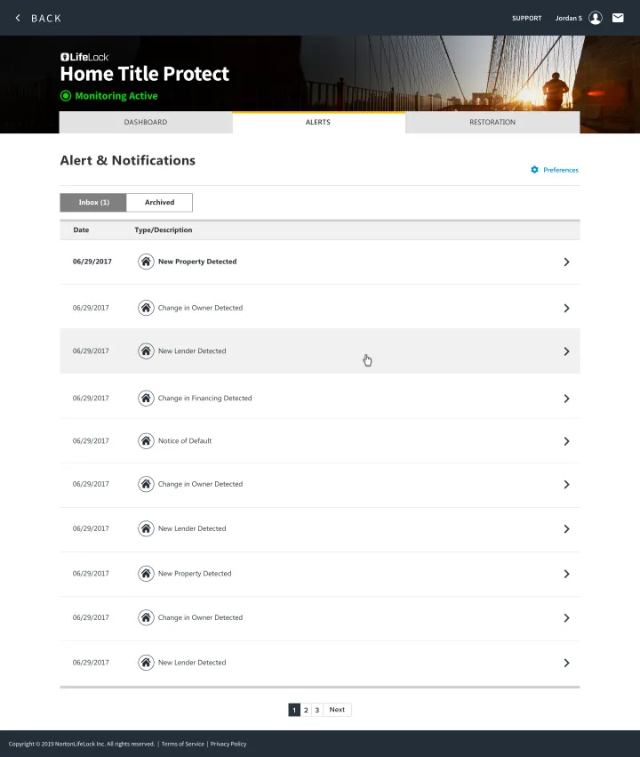 Home Title Notifications